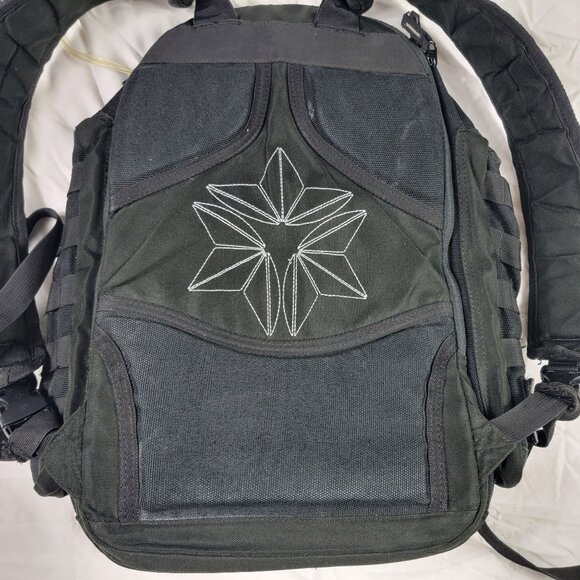 Datsusara Battlepack Mini Black Tactical Backpack Hunting Outdoors Camping Trave - Picture 3 of 11